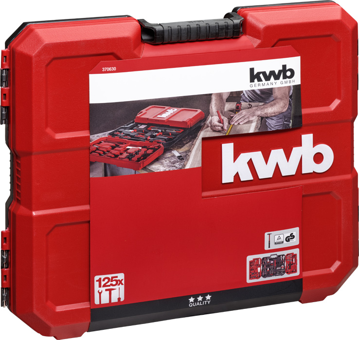 KWB 49370630 set alata u koferu, 125 delova (KWB 49370630)
